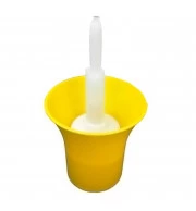 Sanitizador de Garrafas Simples - Amarelo