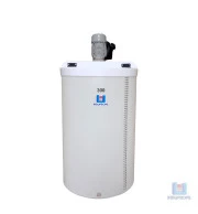 Tanque Mistura de Detergentes 300 Lts PE Branco com Agitador Cowles e Inversor