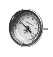 Termômetro Bimetálico 3x1/2 Inox 0-150°C - 50mm