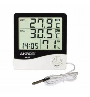 Termo-higrômetro Digital Temp. Interna/Externa - KR42