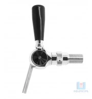 Torneira Tipo Belga Para Chope C/ Controle De Fluxo 5/8"x35mm Cromada