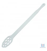 Pá Colher em Polietileno Flor em  Forma de Lúpulo - 75 cm Branca