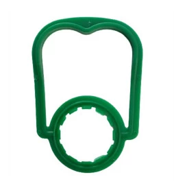 Pacote 100 Alças para Garrafa/Growler PET 28mm Verde