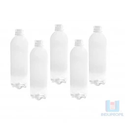 Garrafa Pet 400ml Com Tampa - Pacote 25 Und