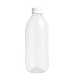 Pacote 110 Garrafas Pet 1 Litro Cristal C/ Tampa
