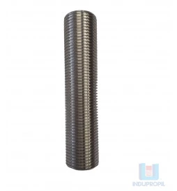 Prolongador Niple Inox 100mm Rosca 5/8” 