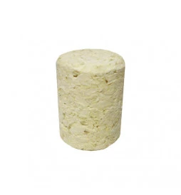 Rolha Cortiça Aglomerada Reta Sem Marcação 35x24mm