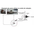 Arruela Silicone Cinza Chata 1/2"