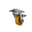 Rodízio SGPLF 210 ALPU 2" com Giro e Freio - Cap. 90 KG