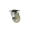 Rodízio SGPL 210 Nylon Branco 2" com Giro - Cap. 50KG