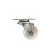 Rodízio SGPL 210 Nylon Branco 2" com Giro - Cap. 50KG