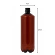Garrafa Pet Slim 500ml Âmbar