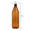 Garrafa Pet Shortneck 1 Litro Âmbar