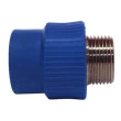 Adaptador PPR Azul DN 32x1