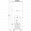 Fermentador Cônico PP Auto Refrigerado 150 Litros