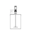 Tanque Mistura de Detergentes160 Lts PE Branco com Agitador Cowles e Inversor Fundo Plano