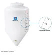 Fermentador Cônico Rotomoldado 100 Litros Branco