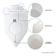 Fermentador Cônico Rotomoldado 100 Litros Branco