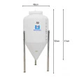 Fermentador Cônico Rotomoldado Plus 50 Litros