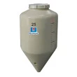 Fermentador Cônico Rotomoldado 25 Litros Bege