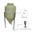 Fermentador Cônico Rotomoldado Plus 75 Litros