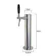 Torre Chopp Inox Com 1 Torneira Italiana