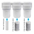 Kit 3 Filtros Para Água 5” Branco