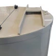 Tanque Misturador em PP com Pés e Suporte para Agitador 1.000 Litros