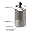 Tanque Misturador Industrial 500 Litros