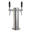 Torre Chopp Inox Plus Com 2 Torneiras Italianas