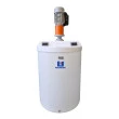 Tanque Industrial com Agitador em Aço Inox 160 Litros Branco