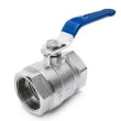 Válvula Esfera Monobloco Inox 304 - Rosca 1/2"