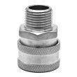 Engate Rápido Fêmea - Rosca Macho 1/2 Inox