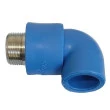 Joelho Macho PPR Azul DN 25x3/4"