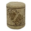Rolha Cortiça Aglomerada Cacho de Uva Reta 32x24