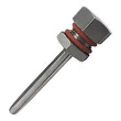 Kit Poço Termométrico 100mm Inox Completo - Rosca BSP 1/2" 