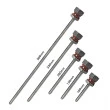 Kit Poço Termométrico 100mm Inox Completo - Rosca BSP 1/2" 