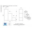 Brewstand Inox 3 Niveis Horizontal. N.45