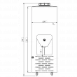 Fermentador Cônico PP Auto Refrigerado 75 Litros