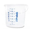 Balde Graduado PP 9 Litros Transparente