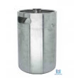 Growler (Barril) Em Inox Com Capacidade 5 Lt Sem Tampa