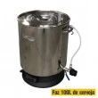 Microcervejaria Single Vessel BrewHome Link Bluetooth 100 Inox - 220v