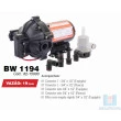 Bomba elétrica de Diafragma Kawashima 12V/24,5A – 19 l/min