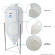 Fermentador Cônico Roto Plus 150 Litros Branco