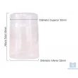 Capsula Garrafa Transparente