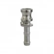 Engate Inox Macho x Espigão 1/2" -Para  engate com Alça