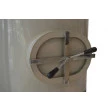 Porta de Visita Completa para Pipas 375x255 mm PP Bege