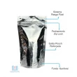 Embalagem Stand Up Pouch Metalizado Ziplock 10x17cm