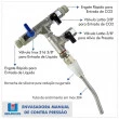 Envasadora de Contra Pressão Inox com Engate Rápido - Indupropil