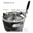 Niple Redução Inox 304 - BSP 1/4” x 7/16"
